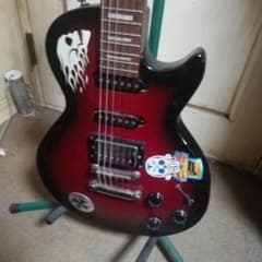 フジゲンリアピックアップ搭載】レスポールSSHワンボリューム