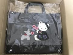 デニムバッグ〈FEILER × familiar〉ネイビーフェィラーファミリア