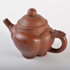 中国美術明末明工時大彬製山水 漢詩文急須1客