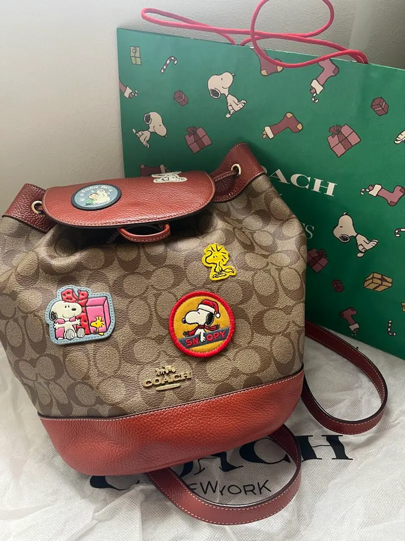 2026年最新】コーチ スヌーピー リュックの人気アイテム - メルカリ