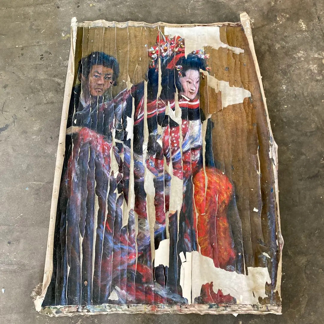 絵画一点物F50号油絵micchan作