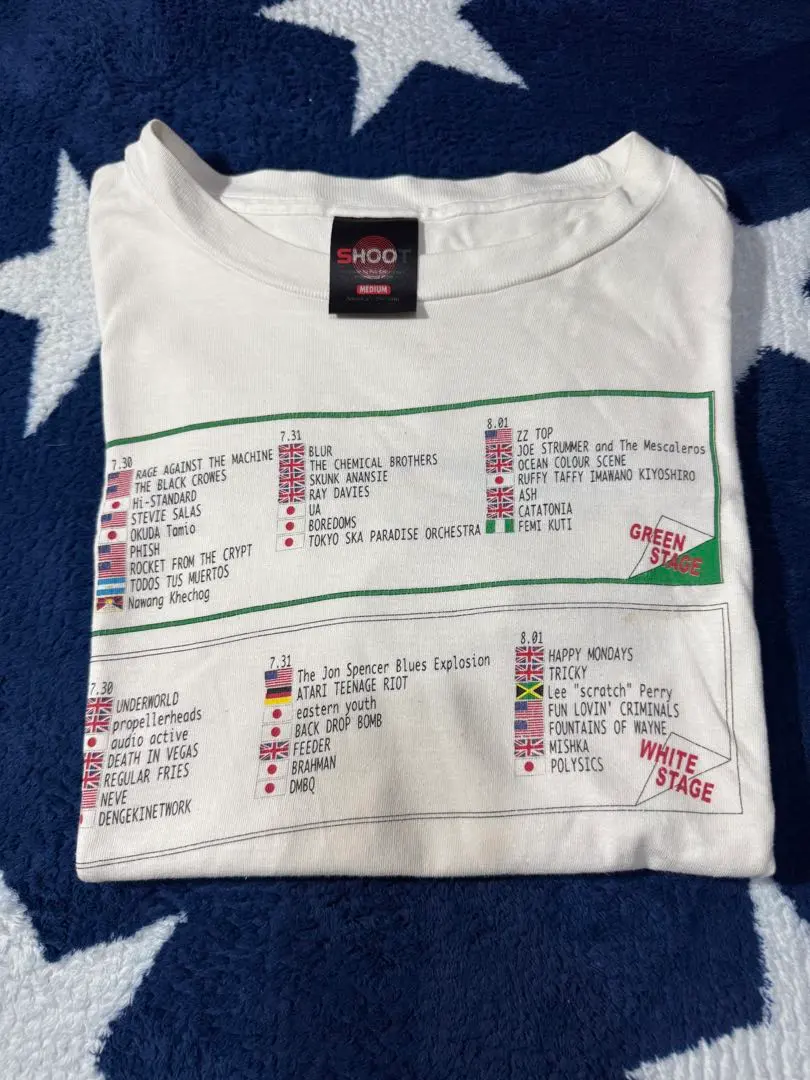 2026年最新】フジロック tシャツ 1997の人気アイテム - メルカリ