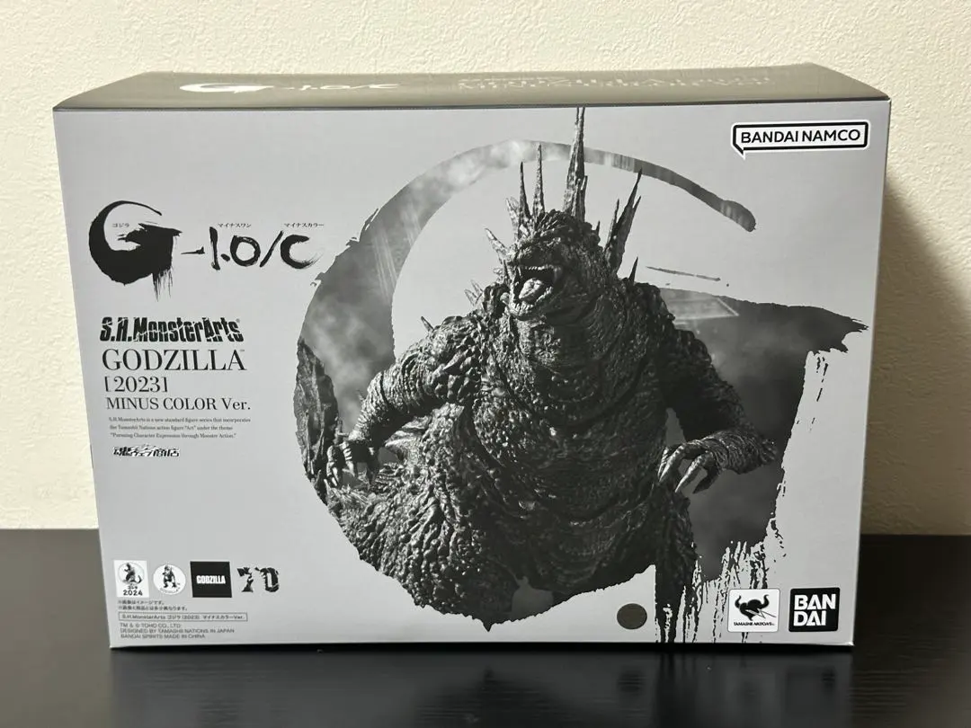 2026年最新】s.h.monsterarts ゴジラ(2023) マイナスカラーver.の人気