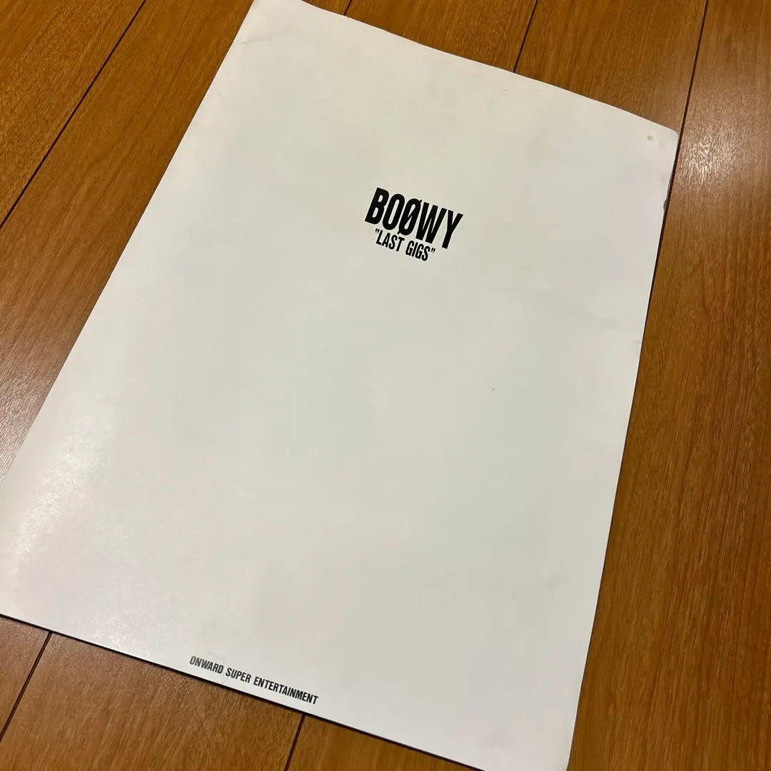 2026年最新】boowy last gigs パンフレットの人気アイテム - メルカリ
