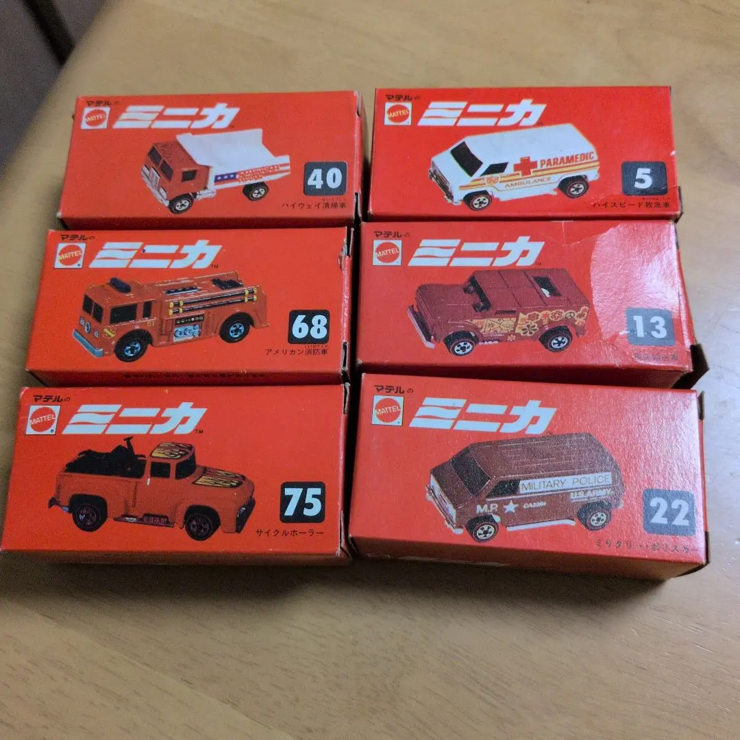 2026年最新】マテル ミニカ 赤箱の人気アイテム - メルカリ