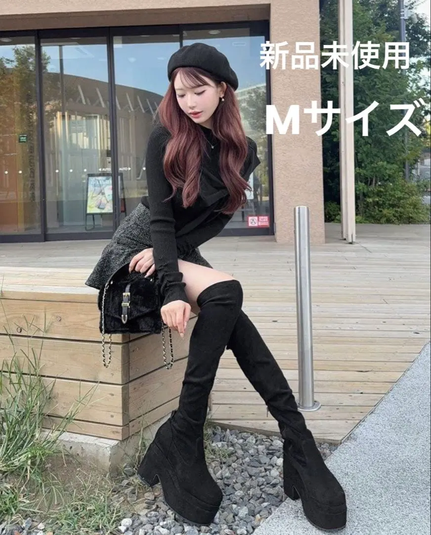 2026年最新】cherimi ニーハイブーツの人気アイテム - メルカリ