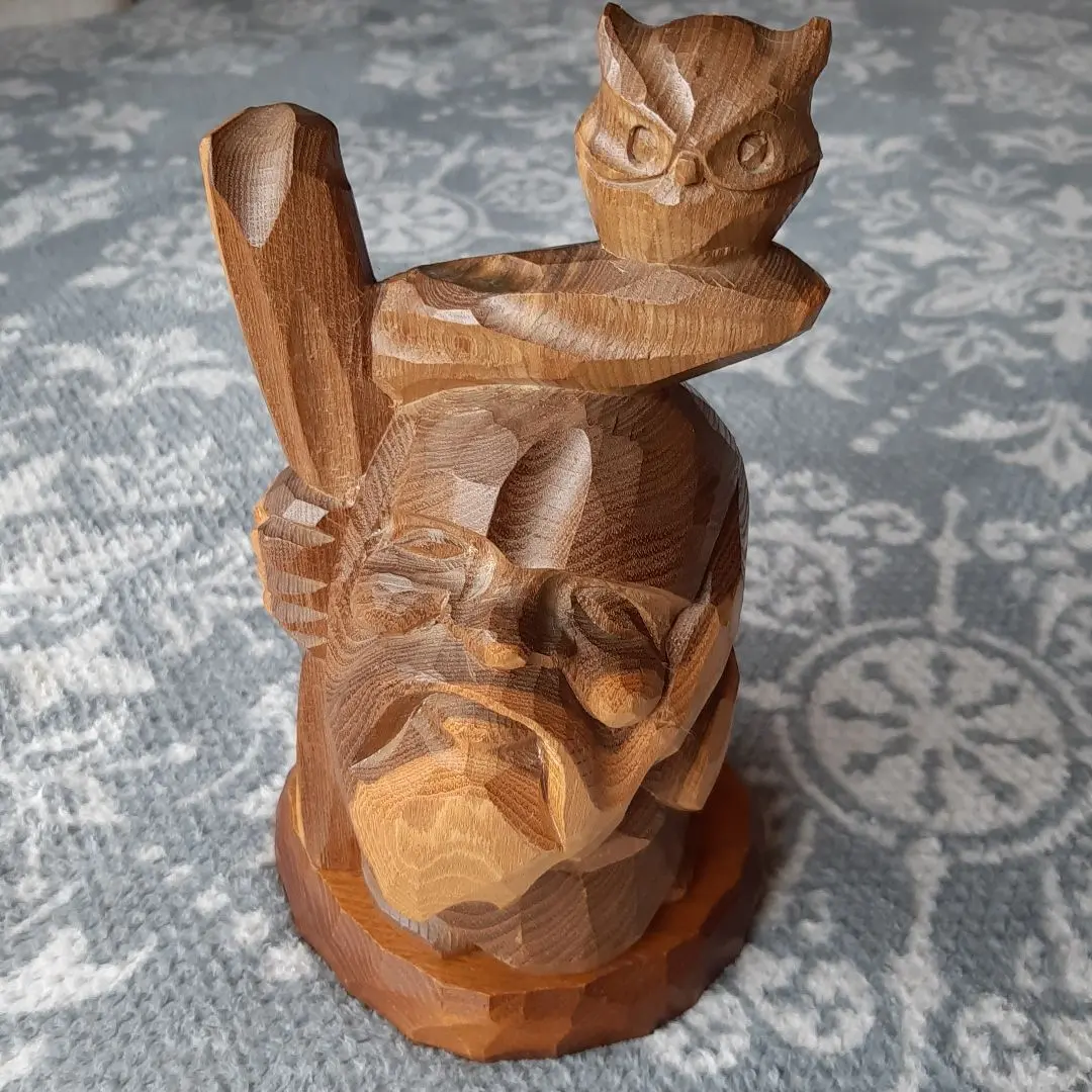 2026年最新】アイヌ 木彫り フクロウの人気アイテム - メルカリ