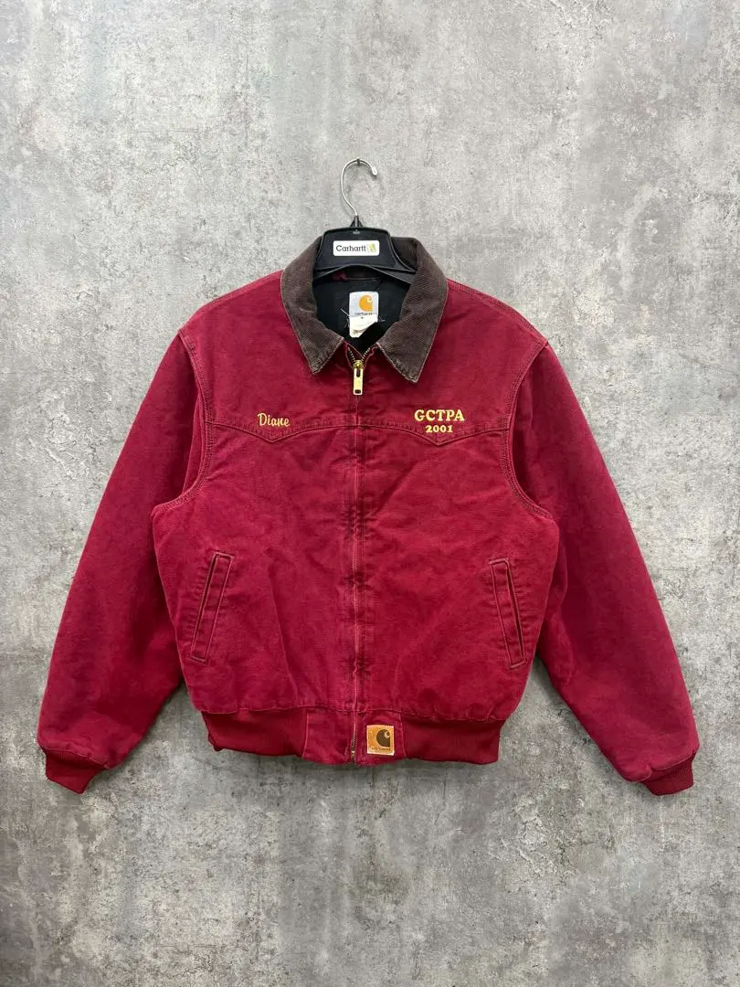 2026年最新】carhartt サンタフェジャケット バーガンディの人気