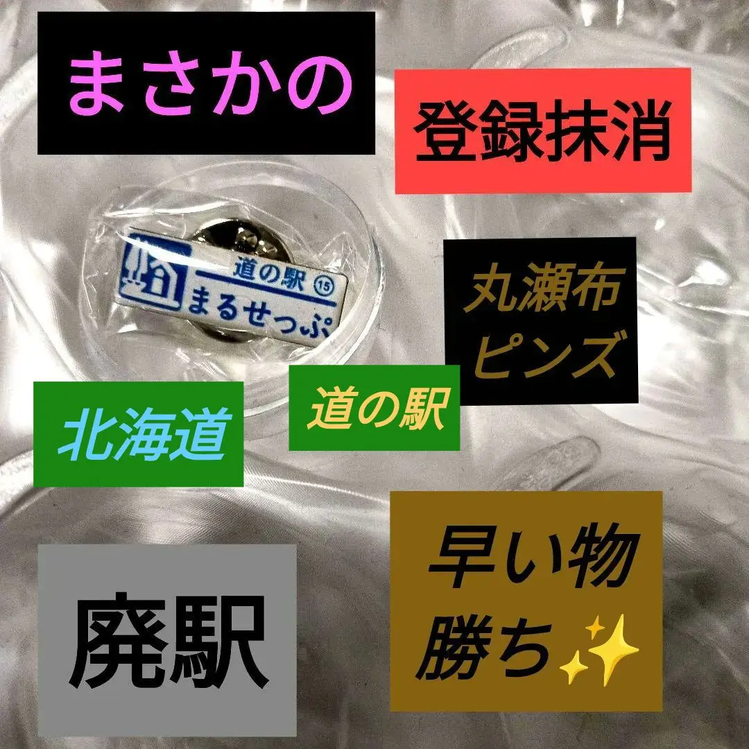 2026年最新】北海道道の駅丸瀬布ピンズの人気アイテム - メルカリ