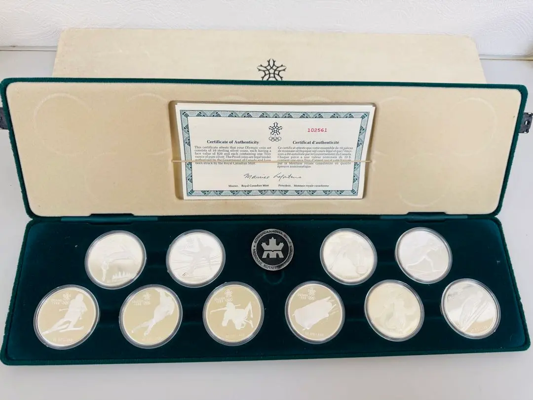 2026年最新】カルガリーオリンピック記念銀貨の人気アイテム - メルカリ