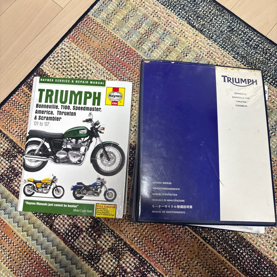 2026年最新】トライアンフ整備マニュアルの人気アイテム - メルカリ