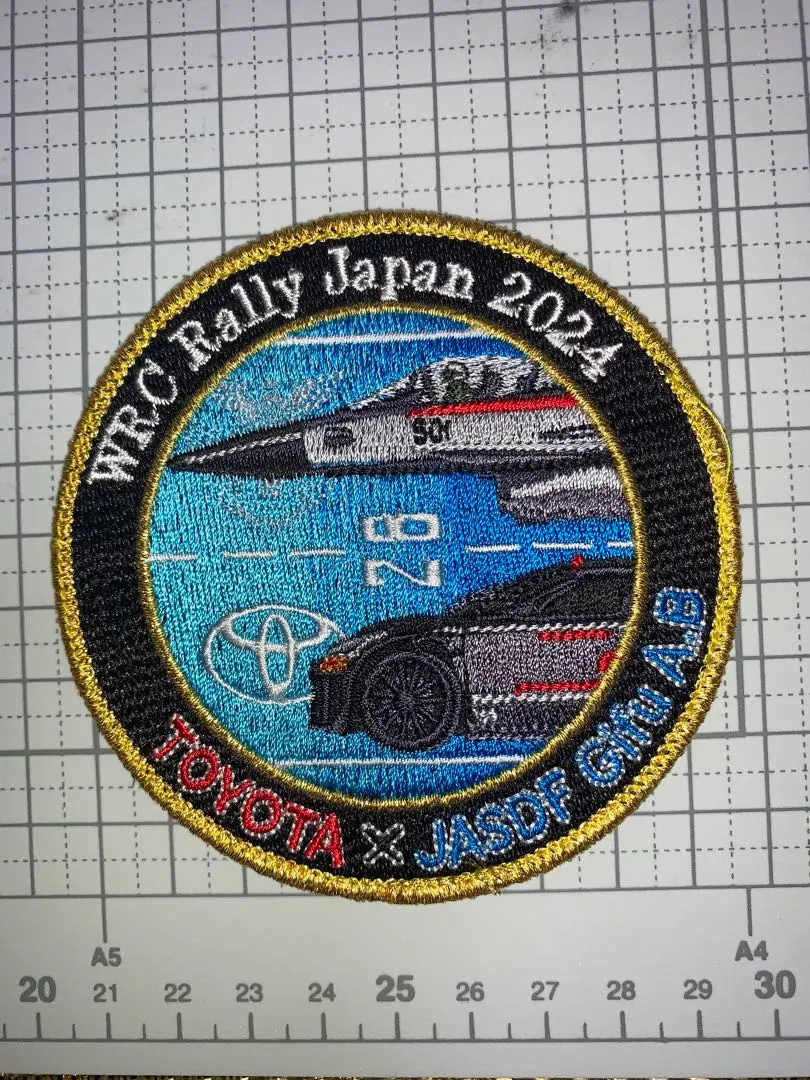 WRC Rally Japan 2024 刺繍パッチ