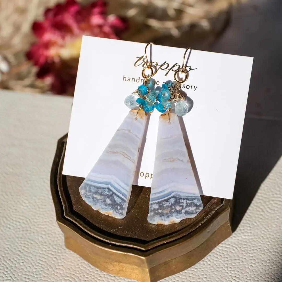 2026年最新】レースアゲートピアスの人気アイテム - メルカリ