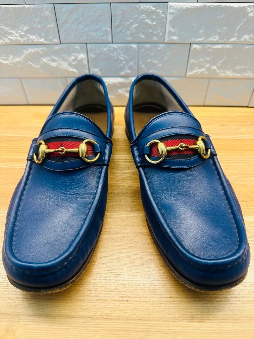 2026年最新】GUCCI カラー：ブルー系 ローファーの人気アイテム - メルカリ