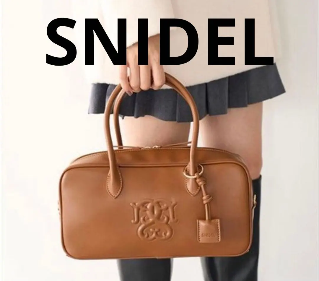 2026年最新】snidel スナイデル エンボスロゴボストンバッグの人気