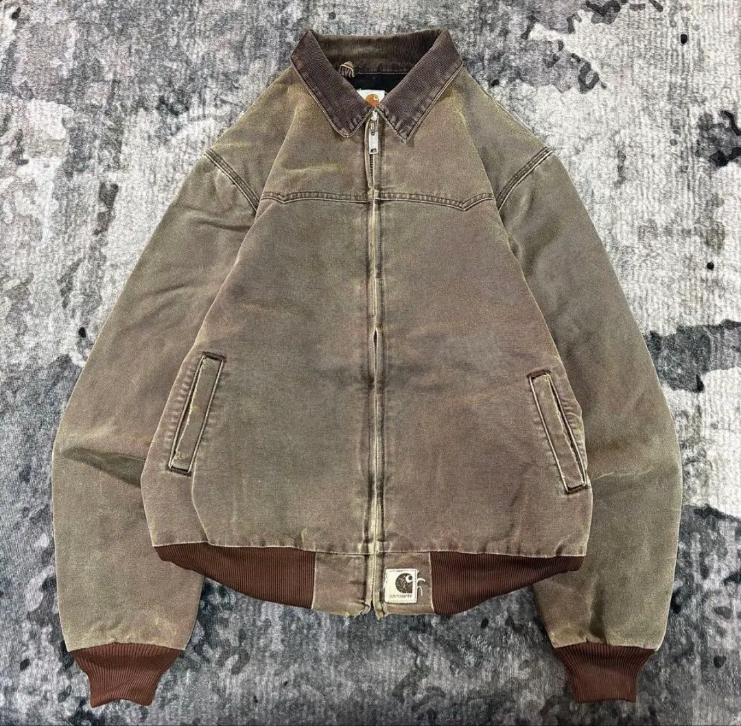 2026年最新】carhartt サンタフェジャケット バーガンディの人気