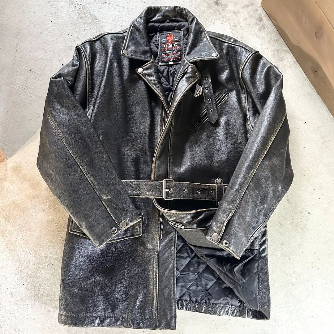 2026年最新】g.s.c.on time レザージャケットの人気アイテム - メルカリ