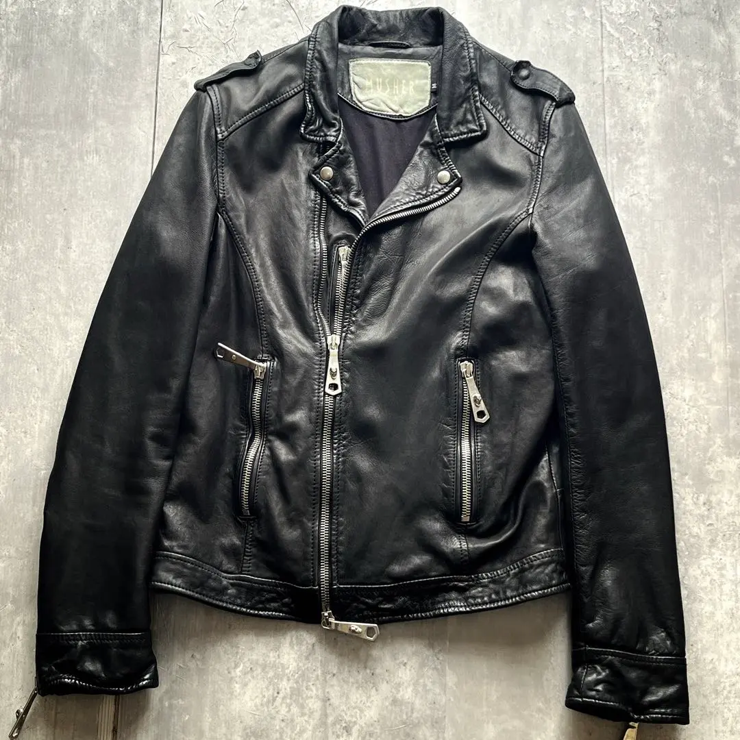 2026年最新】musher マーシャー ダブルライダースの人気アイテム