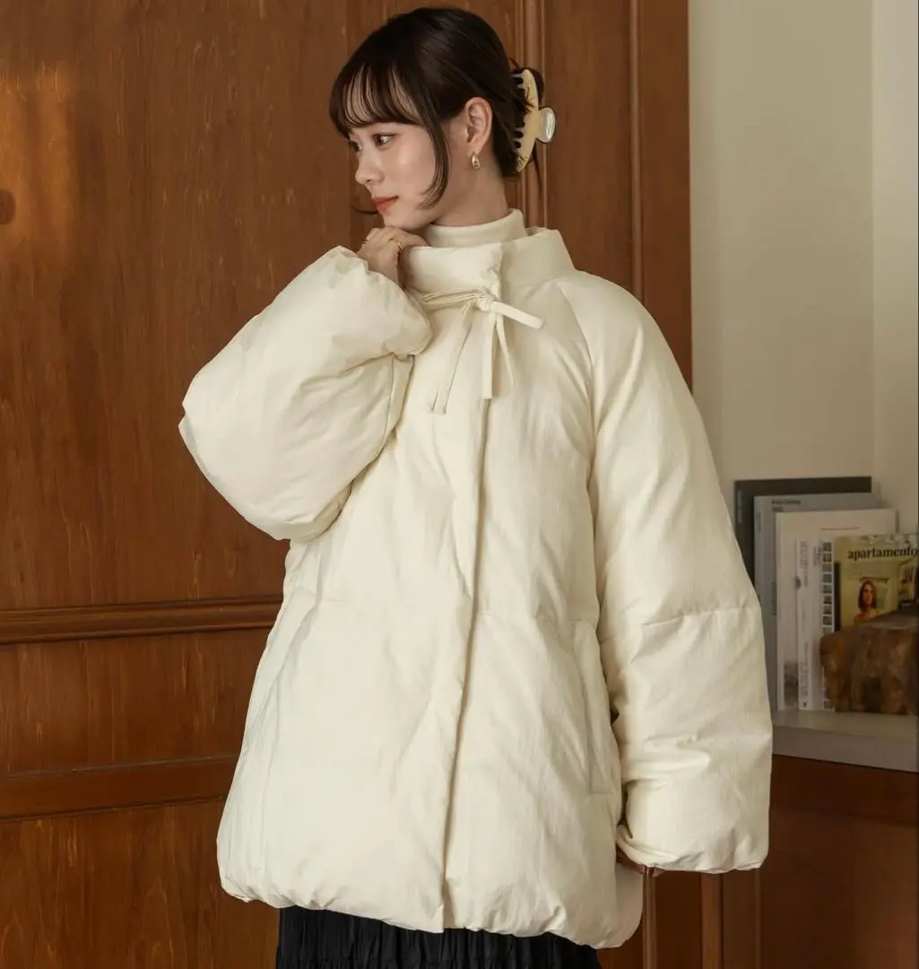 2026年最新】hinari 中綿リボンミドルコートの人気アイテム - メルカリ