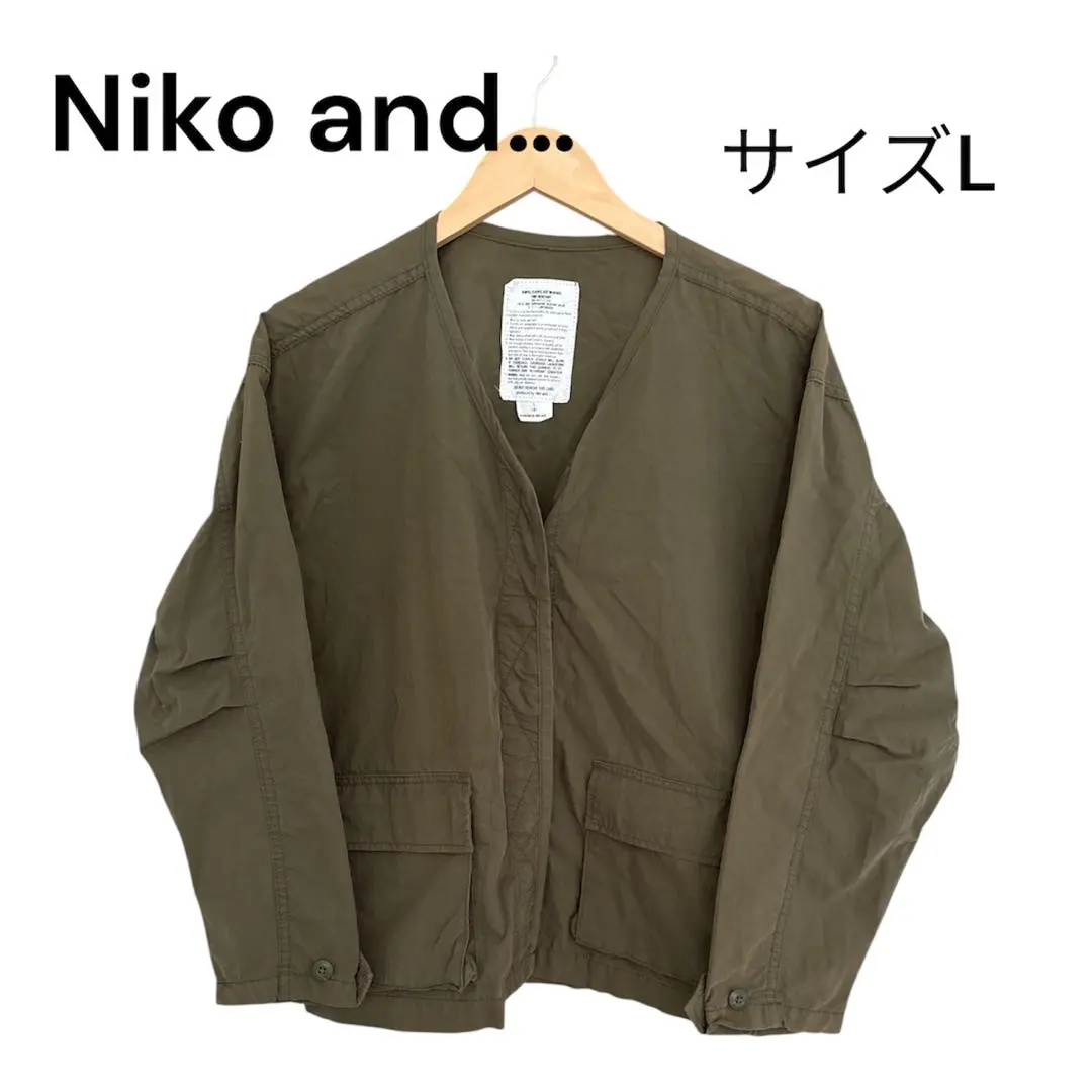 2026年最新】niko and  ミリタリージャケットの人気アイテム - メルカリ