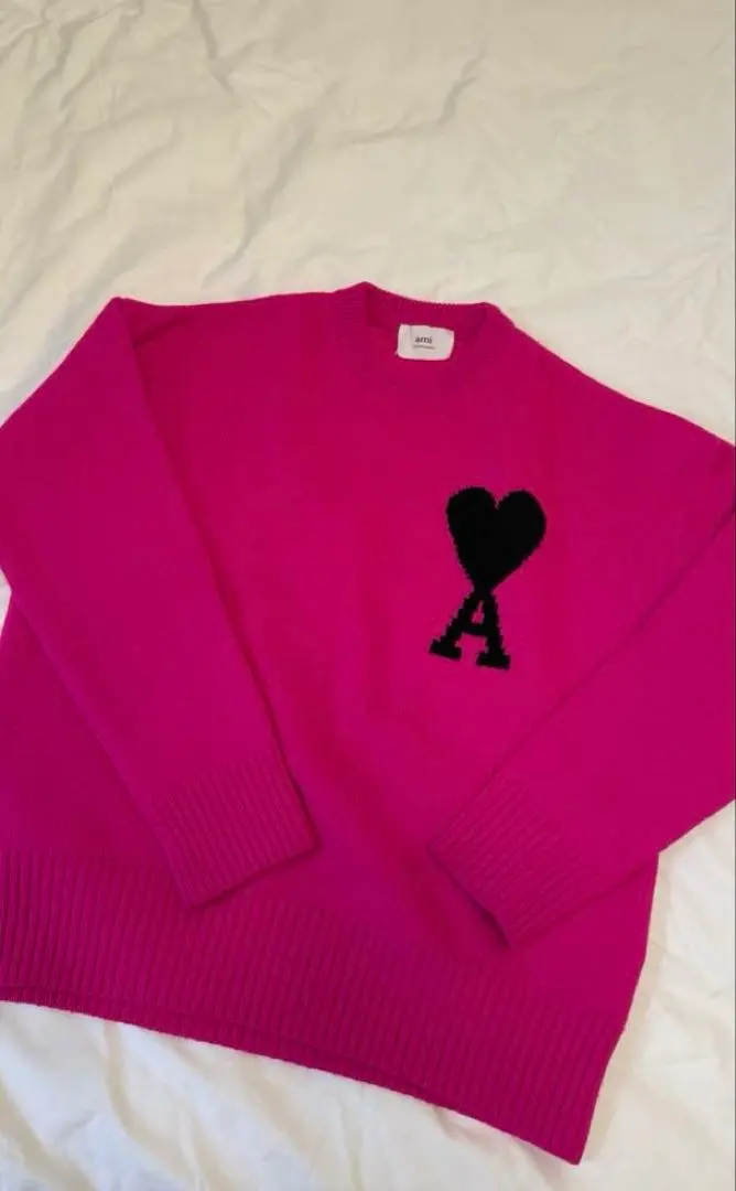 2026年最新】AMIParis ニット ピンクの人気アイテム - メルカリ