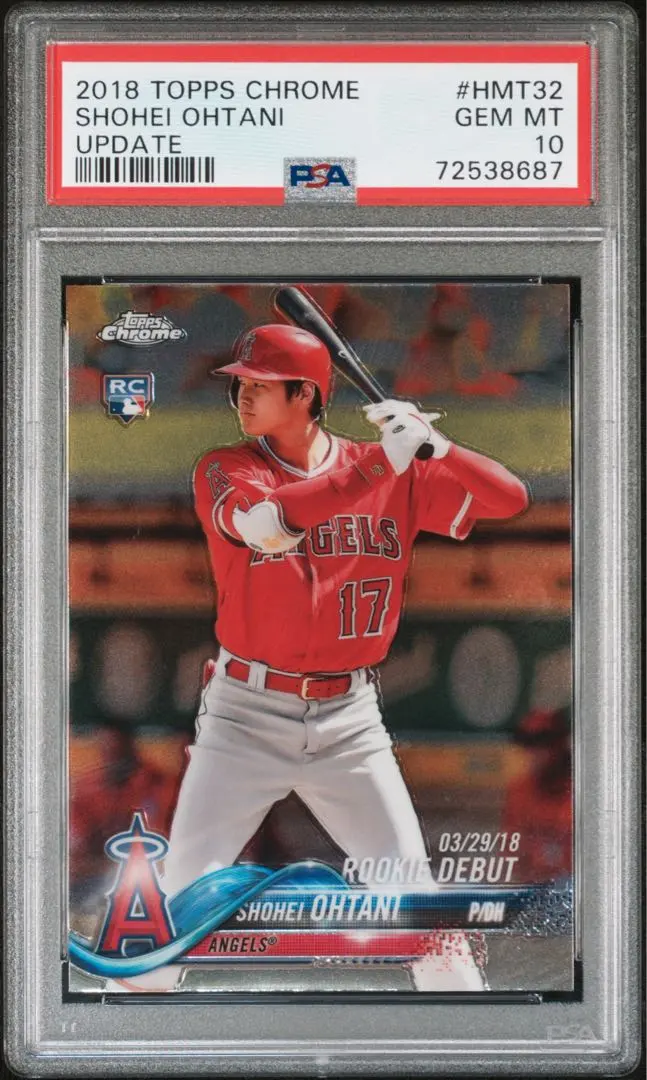 2026年最新】大谷 ルーキーカード chrome 2018の人気アイテム - メルカリ