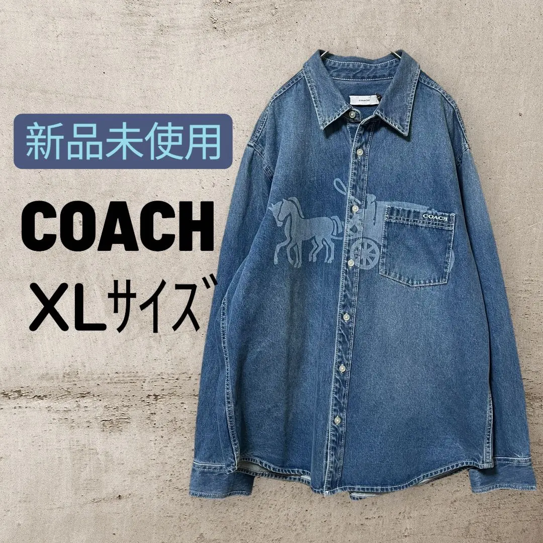 2026年最新】COACH デニムシャツ・ダンガリーシャツの人気アイテム