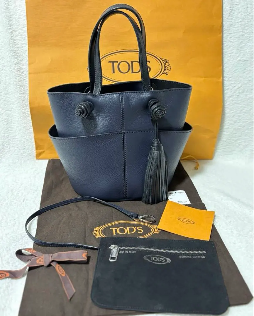 2026年最新】Tod's カラー：ネイビー系 ハンドバッグの人気アイテム