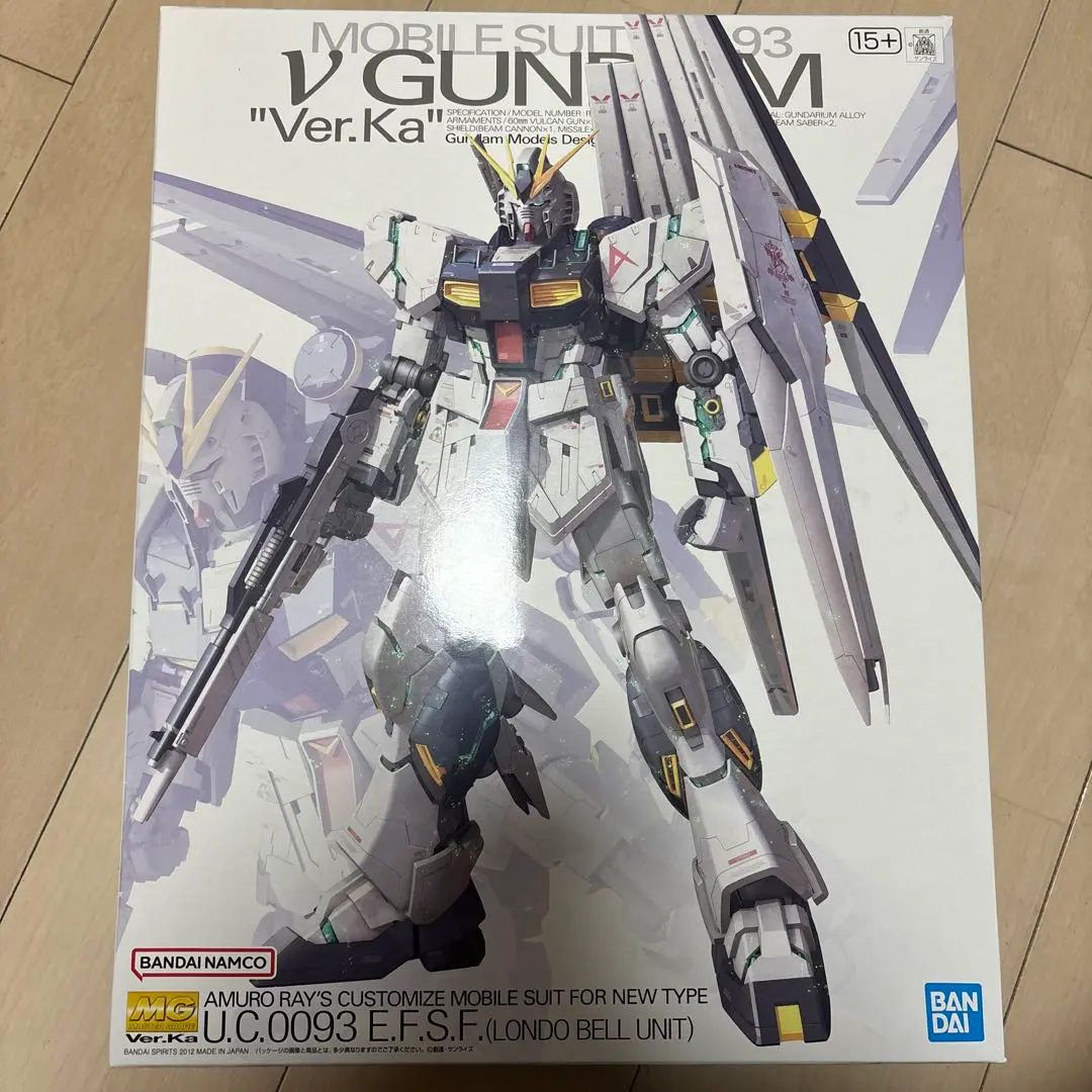 2026年最新】BANDAI 機体名1：RX-93 νガンダム MG(マスターグレード)の
