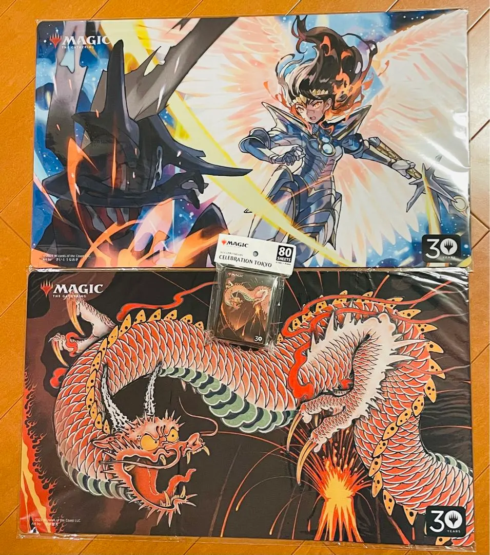 シヴ山のドラゴン プレイマット サイン入り MTG