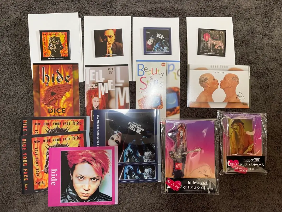 2026年最新】hide一番くじラバーマスコットの人気アイテム - メルカリ