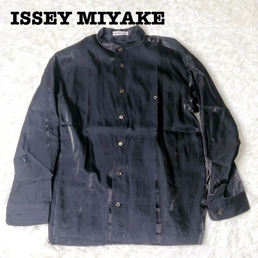 2026年最新】issey miyake men イッセイミヤケ バンドカラー シャツの