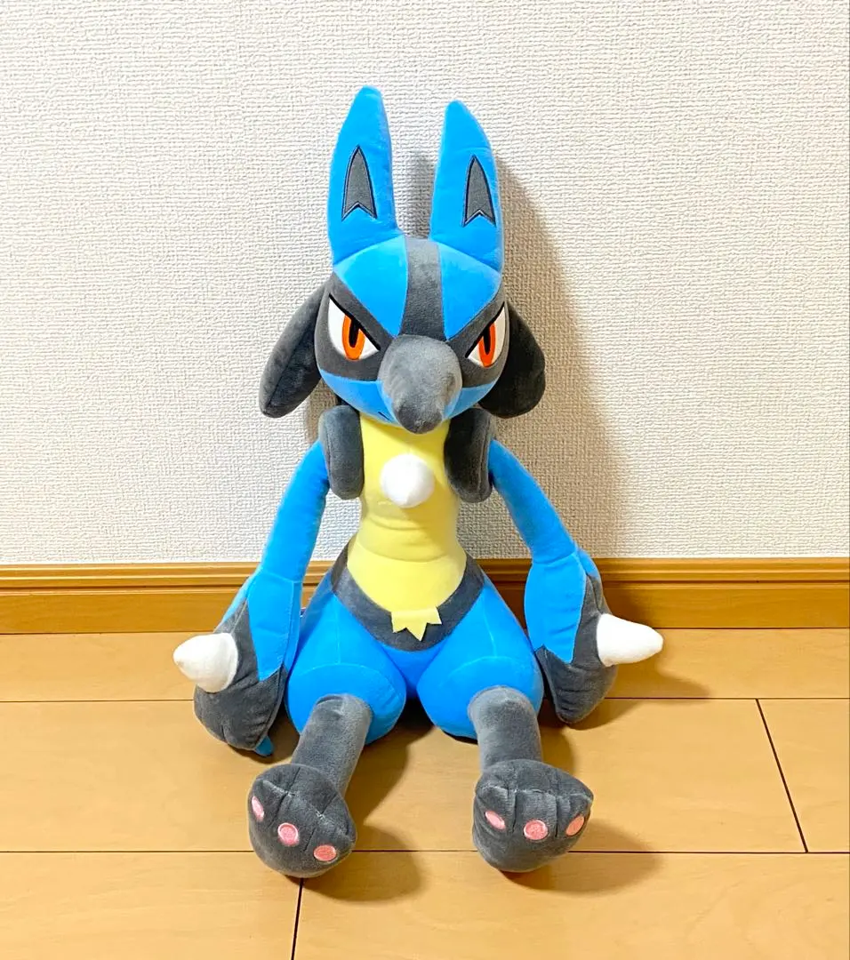 2026年最新】めちゃでかルカリオぬいぐるみの人気アイテム - メルカリ
