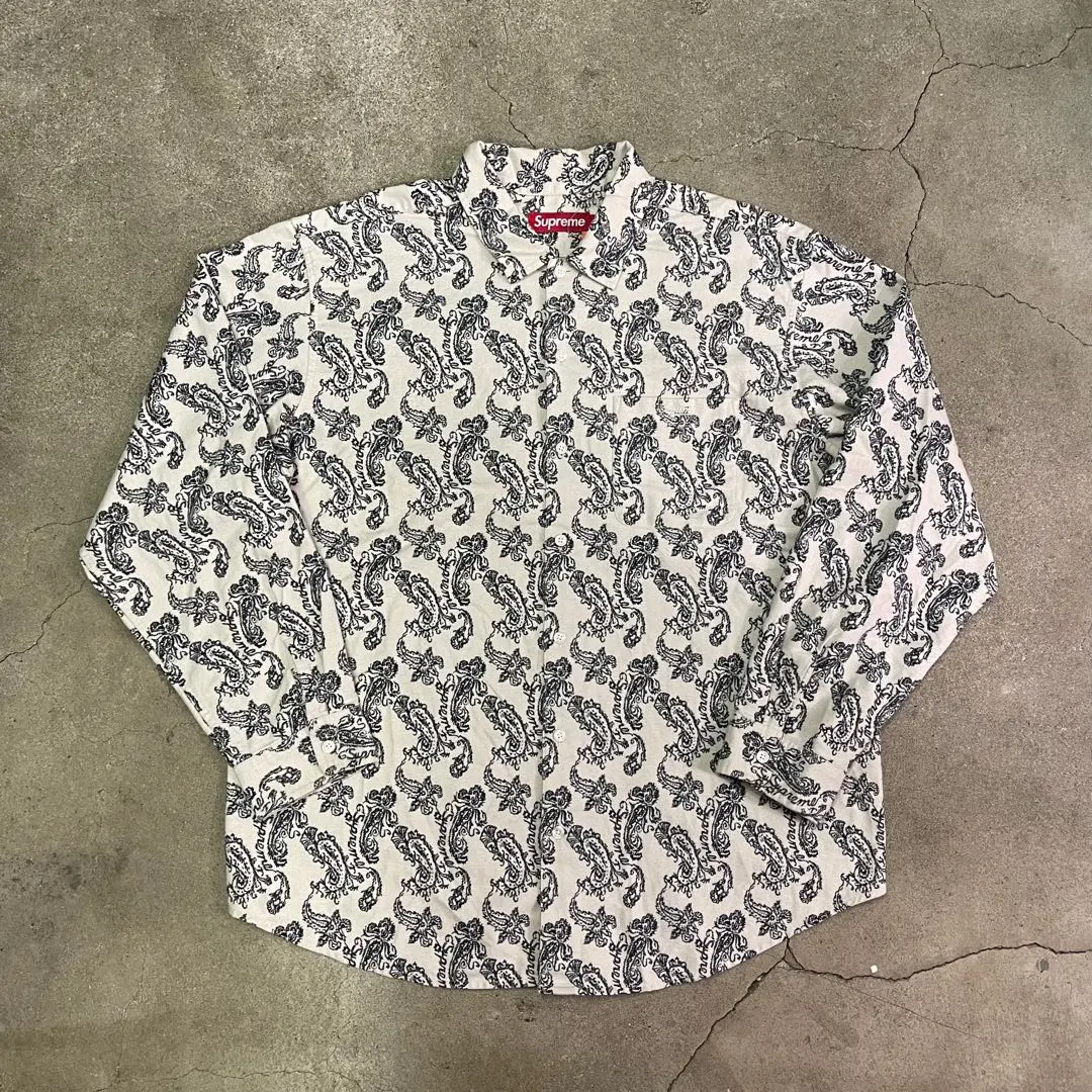 2026年最新】supreme paisley fleece shirtの人気アイテム - メルカリ