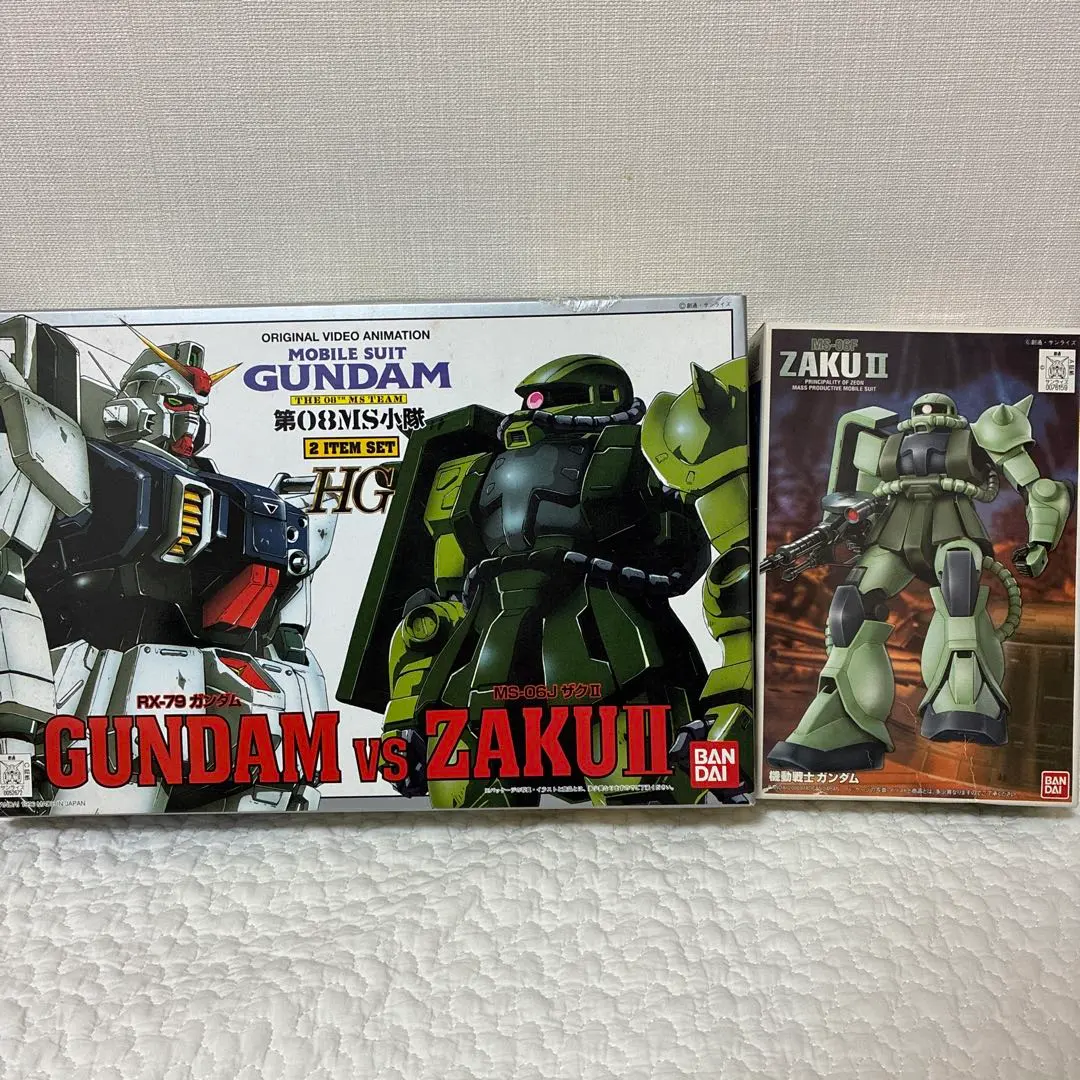 2026年最新】HG 1/144 RX-79 ガンダム VS MS-06J ザクII (機動戦士