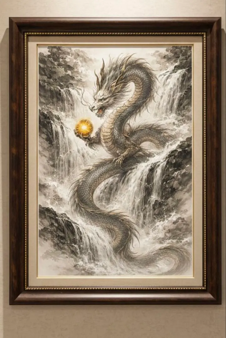 2026年最新】水墨画昇龍の人気アイテム - メルカリ