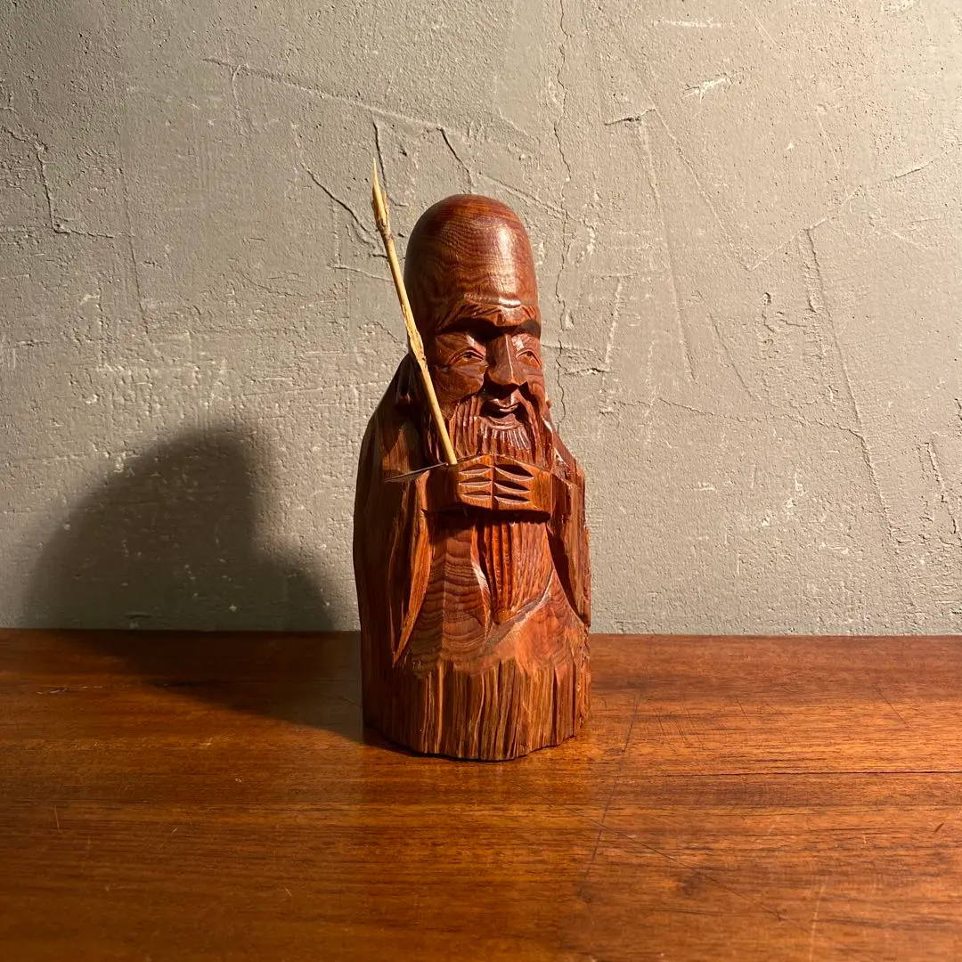 2026年最新】木彫 福禄寿の人気アイテム - メルカリ