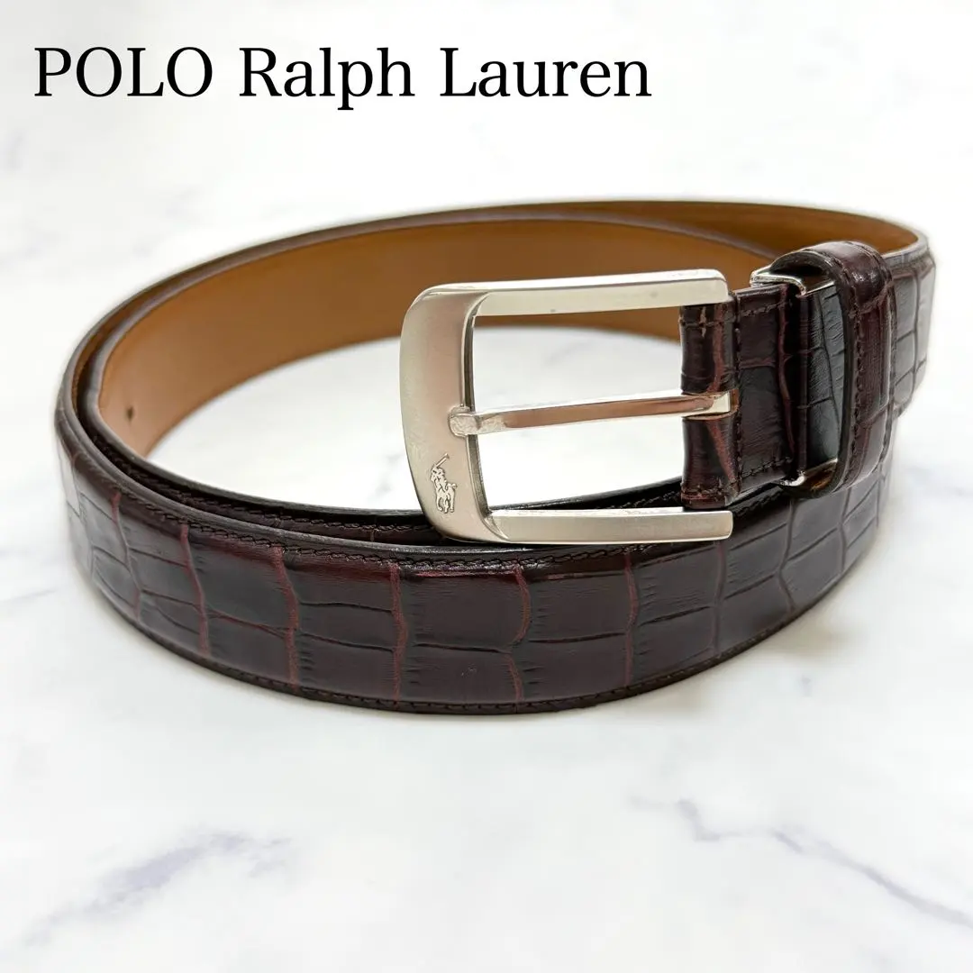 2026年最新】ラルフローレン ベルト クロコの人気アイテム - メルカリ