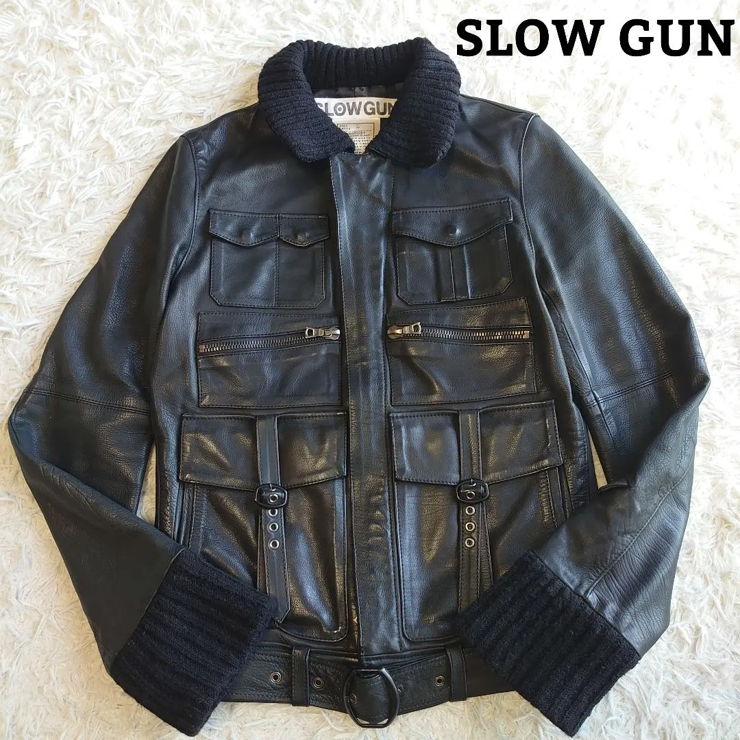 2026年最新】SlowGun レザージャケット・ライダースの人気アイテム