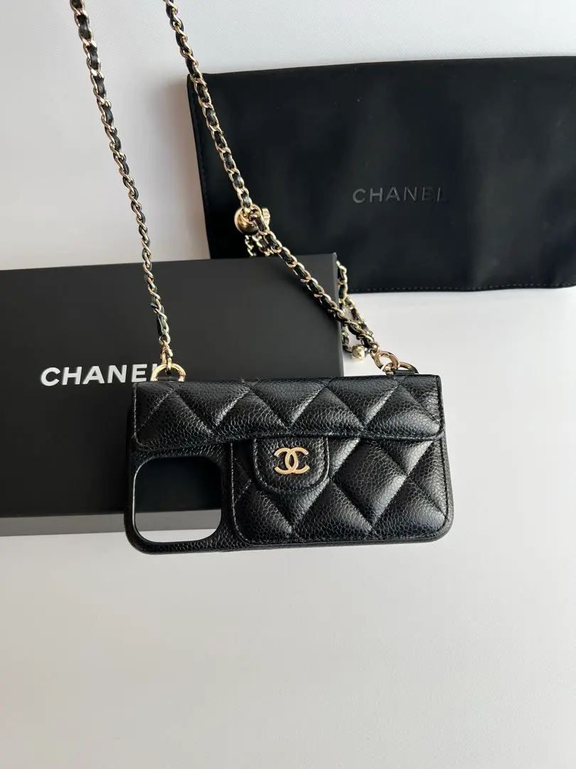 2026年最新】CHANEL 汚れ・破れなど：なし スマホショルダーバッグの