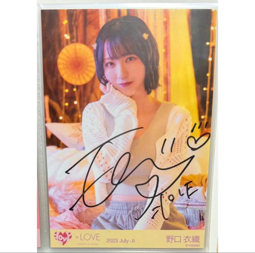 2026年最新】野口衣織 祝祭 直筆の人気アイテム - メルカリ