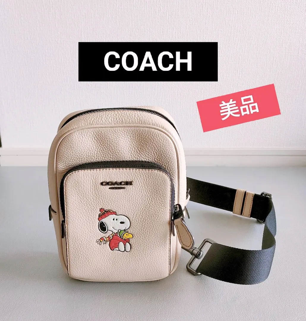 2026年最新】コーチ ボディバッグ スヌーピーの人気アイテム - メルカリ