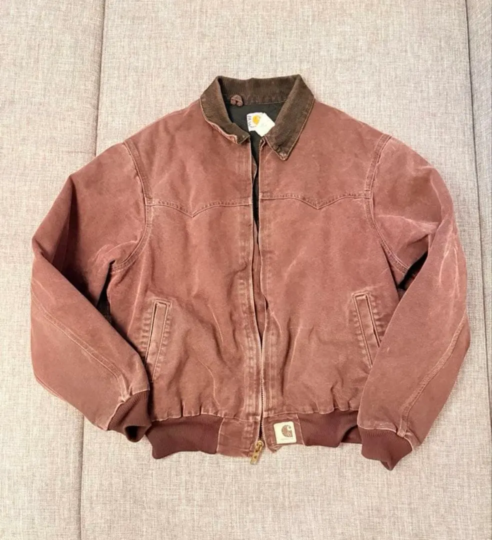 2026年最新】carhartt サンタフェジャケット バーガンディの人気