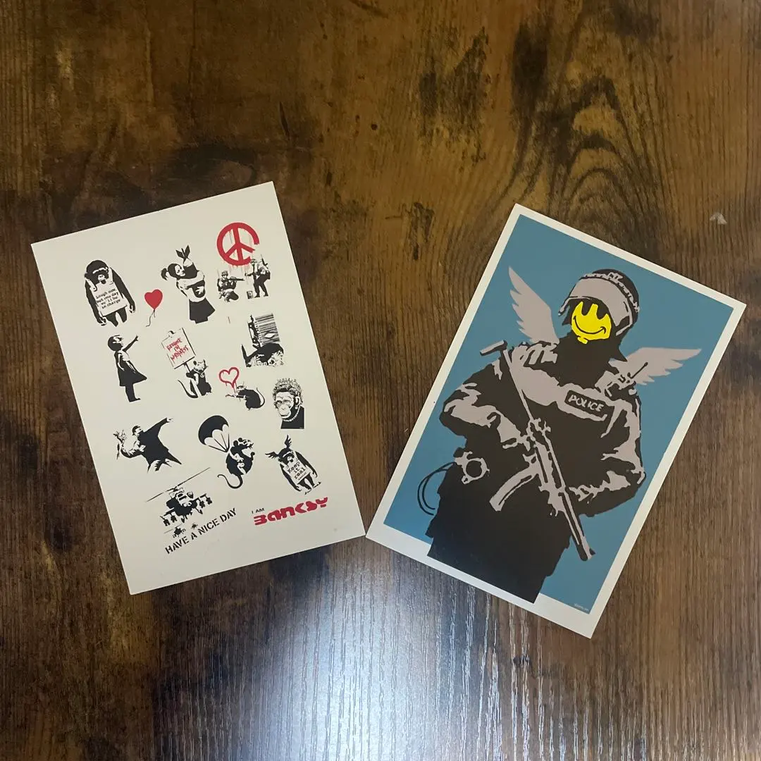 2026年最新】バンクシー ポストカードの人気アイテム - メルカリ