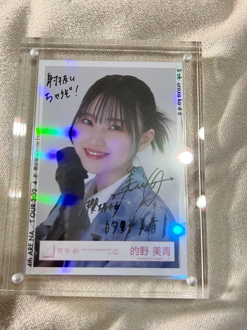 2026年最新】的野美青直筆サインの人気アイテム - メルカリ