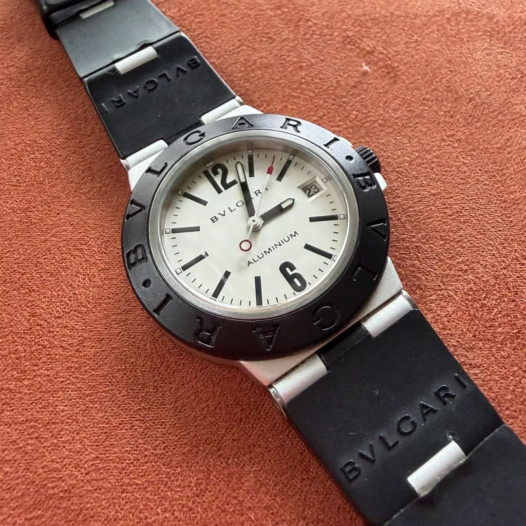 2026年最新】BVLGARI ブルガリ アルミニウム AL38A ラバー 自動巻き