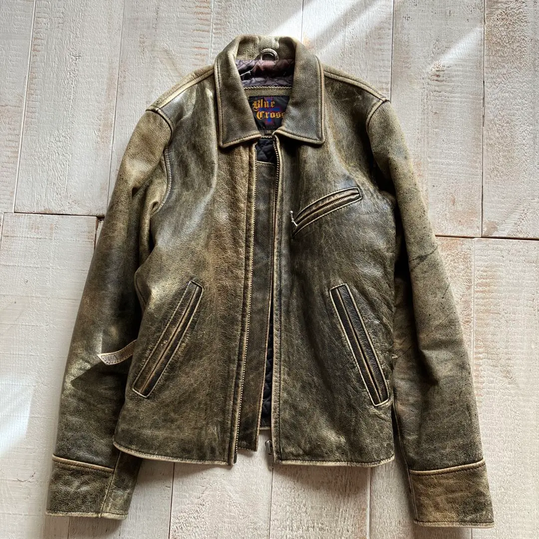 2026年最新】BLUE CROSS レザージャケット・ライダースの人気アイテム