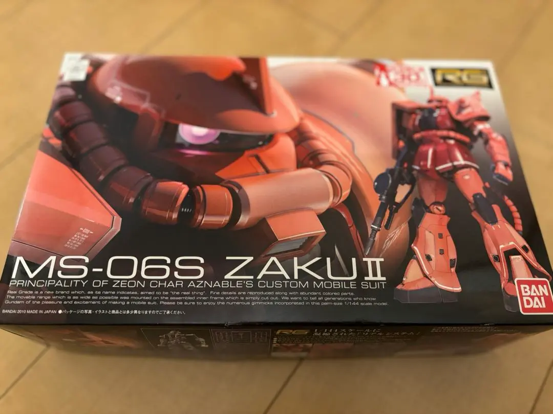 2026年最新】1/144 RG MS-06S シャア専用ザク Ver.GFT 「機動戦士