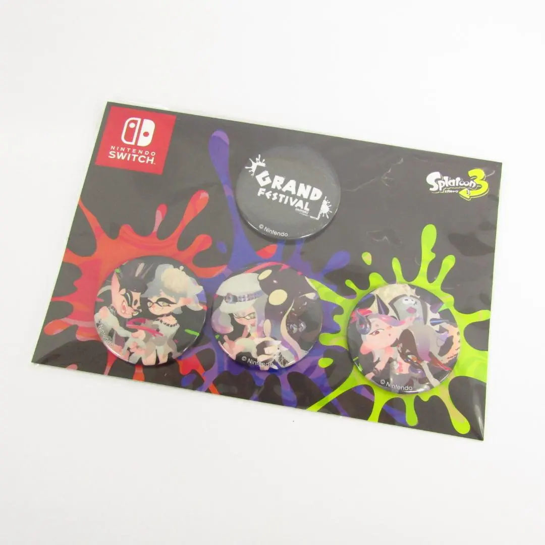 2026年最新】スプラトゥーン3 グランドフェスティバル 缶バッジの人気