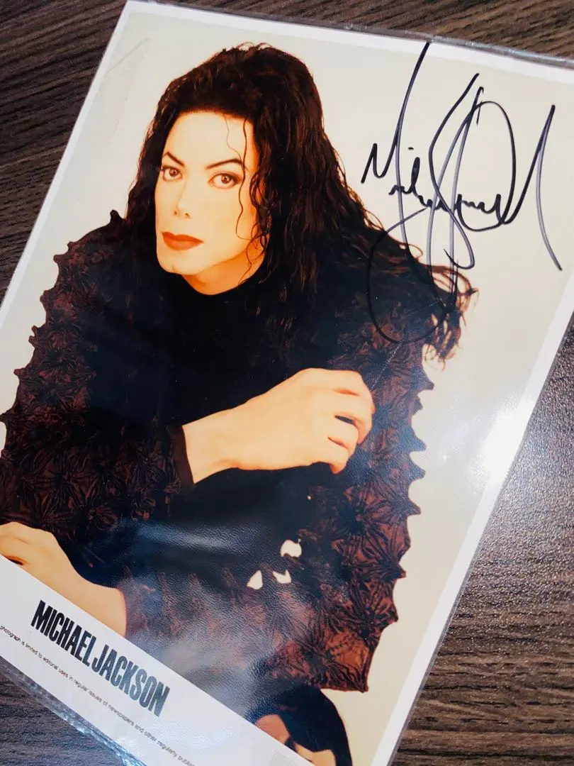 2026年最新】直筆サイン マイケル ジャクソンの人気アイテム - メルカリ